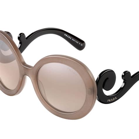 prada baroque polarized sunglasses|prada minimal baroque sunglasses.